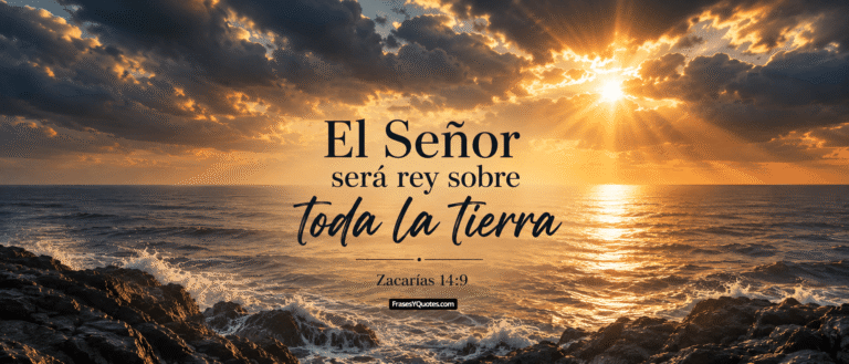 El señor será rey
